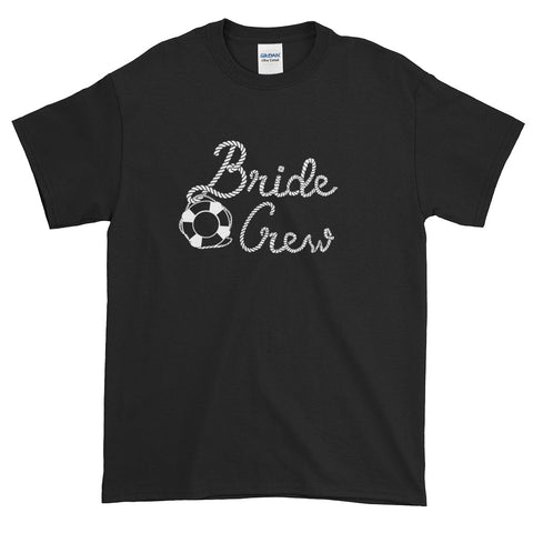 Bride Crew Bachelorette Party Beach Wedding Life Raft T-Shirt S-5XL