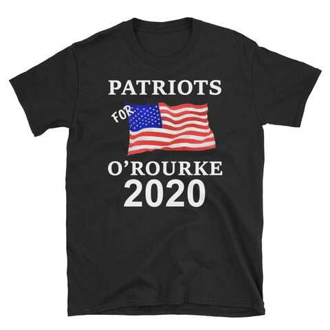 Beto O'Rourke 2020 President Patriots Flag T-Shirt S-3XL