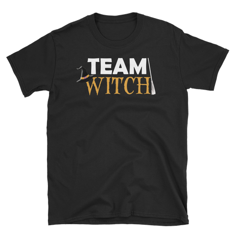 Halloween Trick Treat Team Witch T-Shirt S-3XL