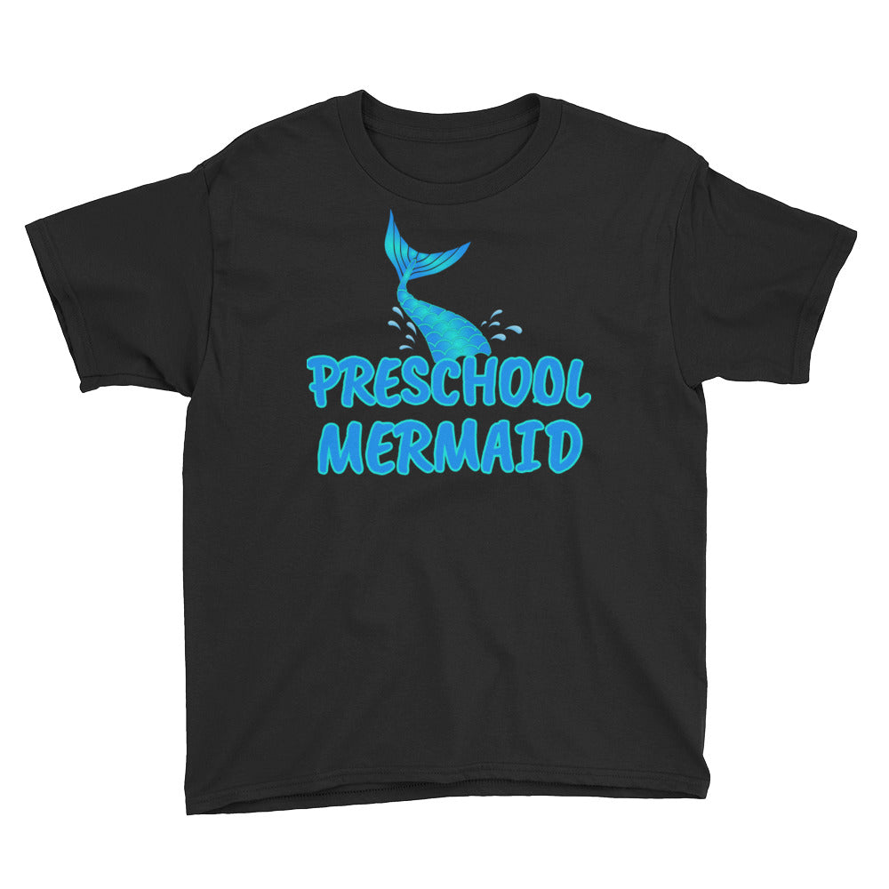 Back To School Preschool Mermaid T-Shirt Youth XS-XL