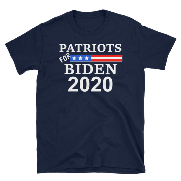 Joe Biden 2020 President Patriots Banner T-Shirt S-3XL