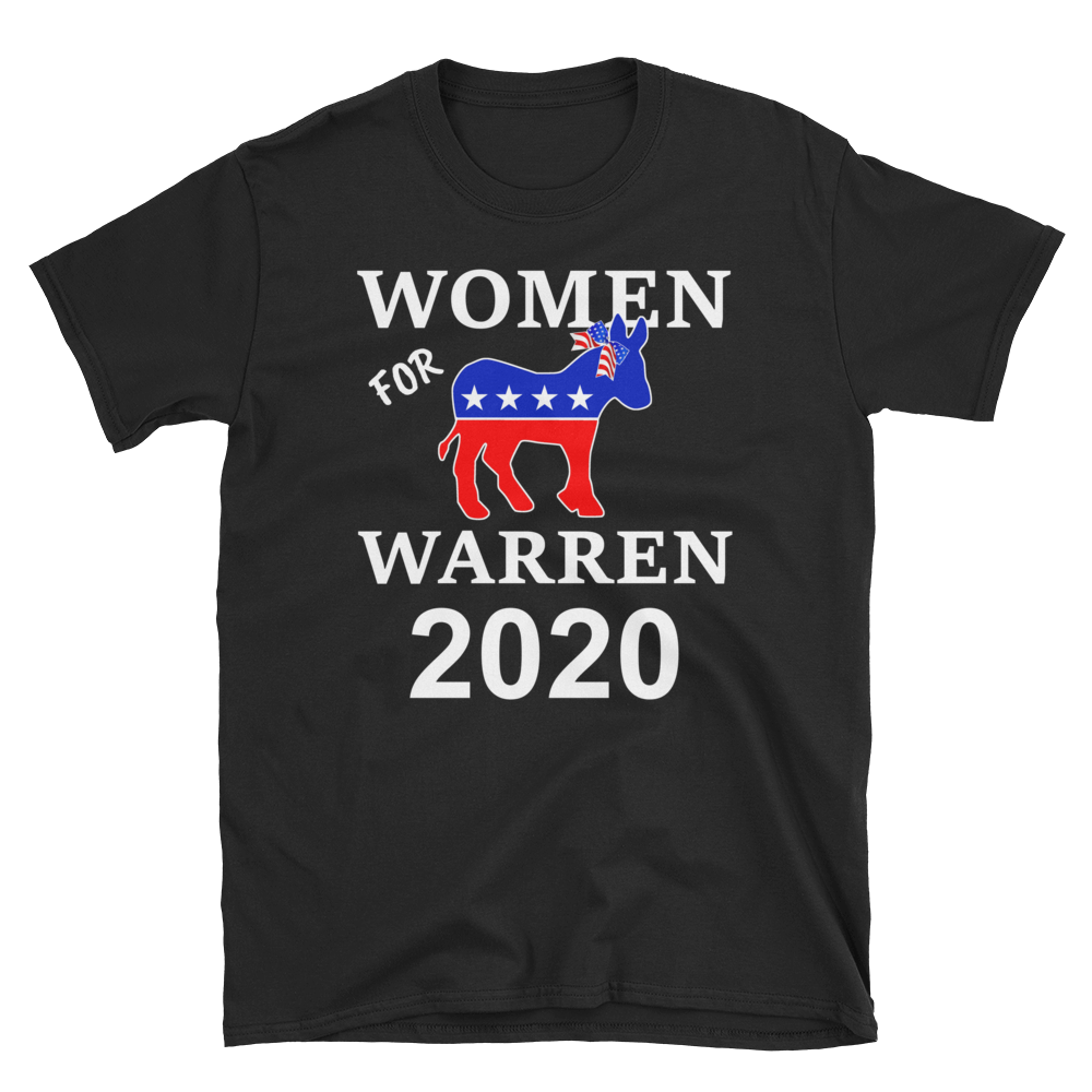 Elizabeth Warren 2020 President Women T-Shirt S-3XL