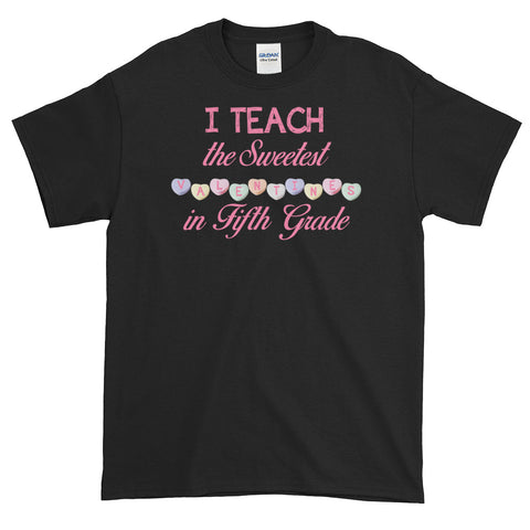 Fifth Grade Teacher Valentine Short-Sleeve T-Shirt