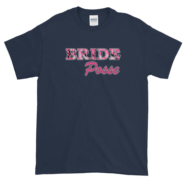 Bride Posse Bachelorette Party Country Wedding Camouflage T-Shirt S-5XL