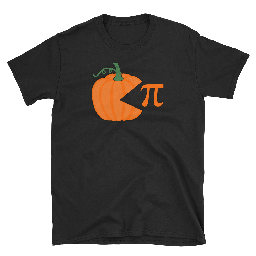Halloween Trick Treat Pumpkin Pi T-Shirt S-3XL