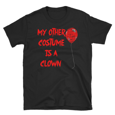 Halloween Trick Treat Clown Costume T-Shirt S-3XL