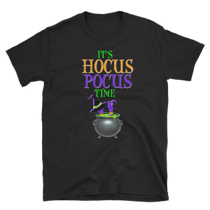 Halloween Trick Treat Hocus Pocus Time T-Shirt S-3XL