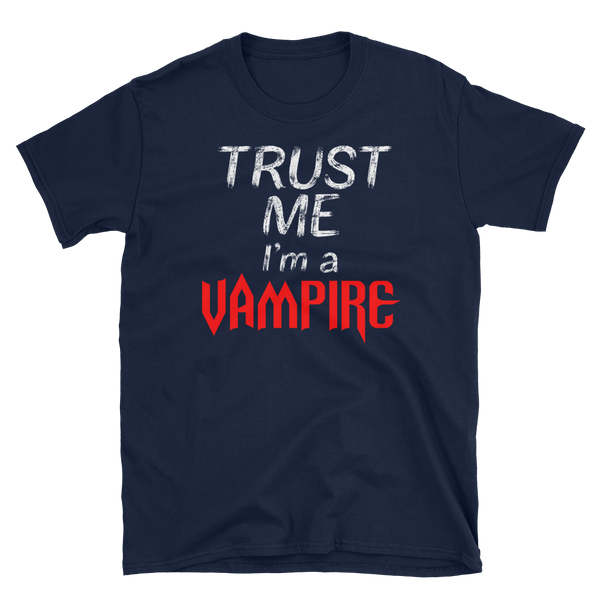 Halloween Trick Treat Vampire Trust T-Shirt S-3XL