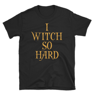 Halloween Trick Treat Witch Hard T-Shirt S-3XL