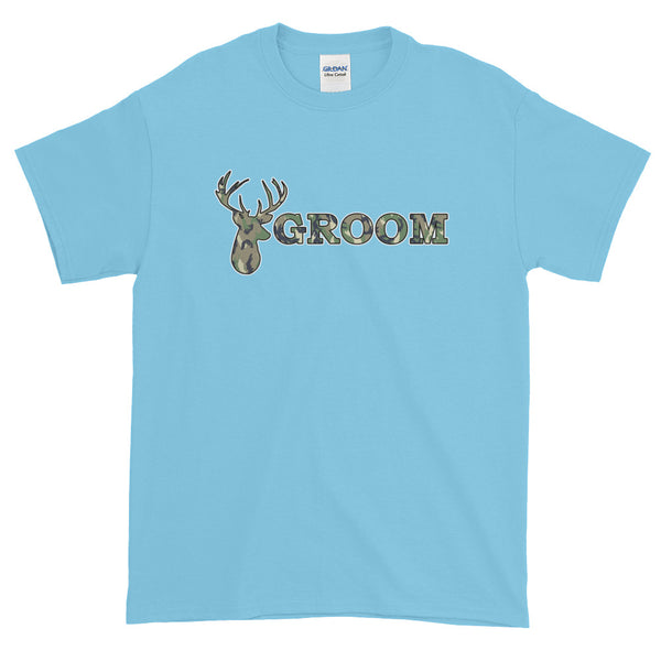 Groom Bachelor Party Country Wedding Buck T-Shirt S-5XL