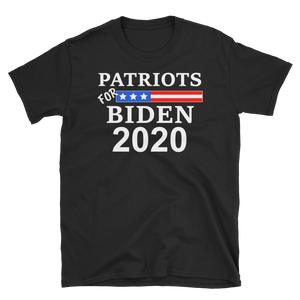 Joe Biden 2020 President Patriots Banner T-Shirt S-3XL