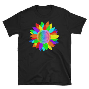 Sunflower Rainbow Bright T-Shirt S-3XL