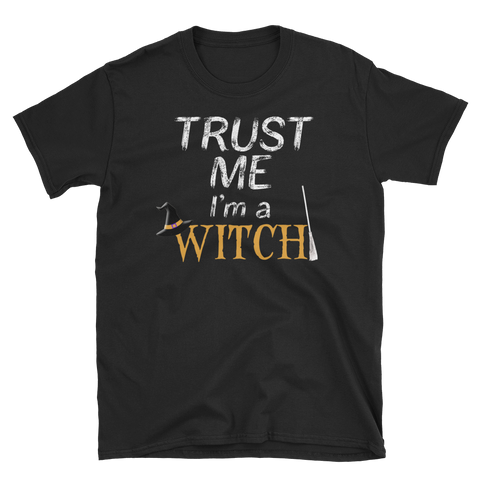 Halloween Trick Treat Witch Trust T-Shirt S-3XL