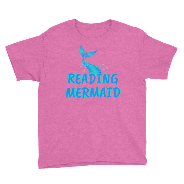 Back To School Reading Mermaid T-Shirt Youth XS-XL