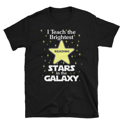 Back To School Reading Teacher Brightest Stars T-Shirt S-3XL