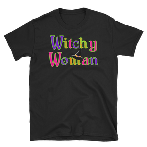 Halloween Trick Treat Witchy Woman T-Shirt S-3XL