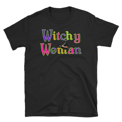 Halloween Trick Treat Witchy Woman T-Shirt S-3XL