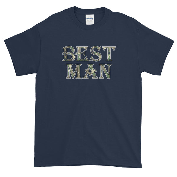 Best Man Bachelor Party Country Wedding Camouflage T-Shirt S-5XL