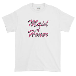 Maid Of Honor Bachelorette Party Country Wedding Camouflage T-Shirt S-5XL