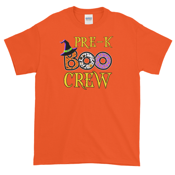 Halloween Teacher Pre-K Boo Crew T-Shirt S-5XL